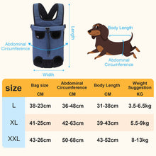 Load image into Gallery viewer, No Pull Harness Harnais de sport respirant avec poignée - Gilet de sécurité pour chien rembourré réfléchissant Harnais réglable, clip arrière / avant pour un contrôle facile L Camouflage Bleu