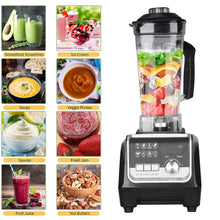 Load image into Gallery viewer, 2000 W Blender, Smoothie Maker, 35000 rpm, Professional Shakes Blender, Mill and Icebreaker with Speed Control, 2L BPA Free Tritan Pitcher