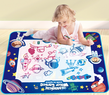 Load image into Gallery viewer, Star space glow-in-the-dark water canvas, letter cognition water display painting clear water graffiti pad