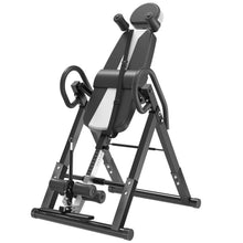 Load image into Gallery viewer, Inversionsbank, klappbarer Schwerkrafttrainer, Inversion Table mit 3 Inversionswinkel, Streckbank zur Entlastung der Wirbelsäule, Nutzergewicht bis 150kg, Rückenstrecker, Sicherheit geprüft