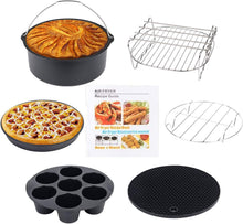 Load image into Gallery viewer, Air Fryer Accessories 8 Inch 7 Pcs For COSORI GOWISE PHILLIPS COZYNA AIRFRYER XL 3.8QT-5.8QT