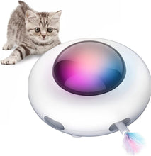 Load image into Gallery viewer, Smart Cat Toy for Pen with Spring, 3 Electronic Toy Modes, Automatic Work, Random Stimulator, Interesting, Rechargeable via USB