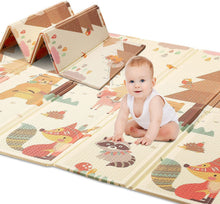 Load image into Gallery viewer, Alfombra de Juegos Reversible Colchoneta Infantil Plegable.Alfombra de Juegos de XPE, Colchoneta de Juegos Plegable, Alfombra de Doble Cara