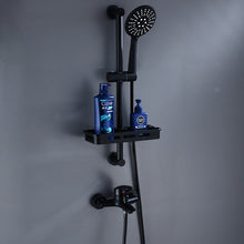 Load image into Gallery viewer, Single lever shower faucet Bathtub faucet with Artichoke Handheld Shower (3 modes) Black, Includes shower bracket wall and shower hose