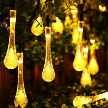 Load image into Gallery viewer, Outdoor Solar Fairy Lights, 12 Metres, 100 LED Solar Fairy Lights Outdoor with 8 Modes and Timer, Weatherproof, Outdoor Solar Fairy Lights Power for Garden, Balcony, Patio, Trees, Weddings, Parties