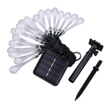 Load image into Gallery viewer, Outdoor Solar Fairy Lights, 12 Metres, 100 LED Solar Fairy Lights Outdoor with 8 Modes and Timer, Weatherproof, Outdoor Solar Fairy Lights Power for Garden, Balcony, Patio, Trees, Weddings, Parties