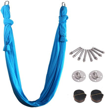 Load image into Gallery viewer, Yoga Hammocks Ultra Strong Antigravity Yoga Swing Air Trapezoid Kit - Inversion Exercises Improved Flexibility & Core Strength - Mounting Accessories Including Anti-Gravity
