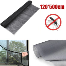 Load image into Gallery viewer, Moustiquaire Fenêtre 100 * 500,120 * 500,150 * 500cm, Lot de 2, Filet Anti-Insectes avec Ruban Adhésif Bande Auto-agrippante sans Perçage Voile Moustiquaire Découpable Maille Fine Anti-Mouche Moustiques