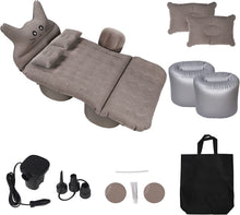 Load image into Gallery viewer, Inflatable Car Mattress, Rear Seat Car with Electric Pump, Multifunctional Camping Inflatable Bed, with Cushion and Backrest, for Camping Beach Travel