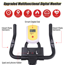 Load image into Gallery viewer, Home Exercise Bike Black Home Gym Exercise Spin Sport Bike Fitness Cardio Indoor