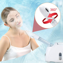 Load image into Gallery viewer, Facial Steamer, Facial Steamer, Humidifier, Beauty Spa, Personal Skin Care, Face Care, Face Steamer, Reduces Enlarged Pores, White