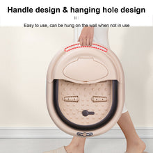 Load image into Gallery viewer, Baril De Pédicure Pliant Bain de pieds soins des pieds Spar Bassin d'eau Portable Masseurs pour Les Pieds
