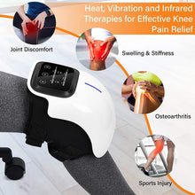 Load image into Gallery viewer, Masseur de Genou Sans Fil, Soulage la Douleur Articulaire par Chaleur Infrarouge, Thérapie Laser et Vibratoire pour l'Arthrite, Gonflement, Tension, Étirement Ligamentaire, Blessure Musculaire