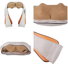 Load image into Gallery viewer, Masajeador de Cuello y Hombros Básico Shiatsu Masajeador Cervical con 4D Rotación y Función de Calor para Relajación de Fatiga en Casa, Oficina o Coche (Gris)
