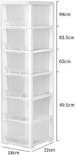 Load image into Gallery viewer, Niche Trolley Narrow Recess Cabinet with Wheels Niche Shelf Niche Filler Niche Shelf Trolley Kitchen Cupboard Drawer Box Roll Container Tool Cabinet 18 cm Wide