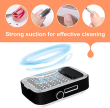 Load image into Gallery viewer, Aspirapolvere per Unghie, Aspirapolvere per Unghie Professionale, Macchina per Collettore di Polveri Professionale Ricaricabile da 80W, Aspirapolvere per Unghie per Manicure Bianca