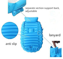 Load image into Gallery viewer, Inflatable Baby Bath Kids Swimming Pool Boys Air Baths Summer Swimming Pool Non-slip Pool Foldable for Travel Thick Baby Swimming Pool Bath Seat Chair