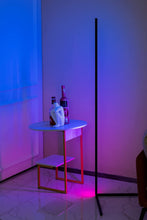 Load image into Gallery viewer, Yinleader Lampadaire d'angle pour créer une atmosphère romantique - 41 x 142 cm + LED RVB