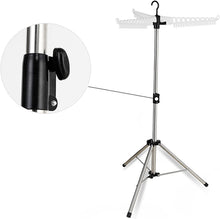 Load image into Gallery viewer, Clothes Airer for Shirts, Foldable Clothes Airer, Space-Saving, Folding Clothes Rack, Ironing Clothes Airer