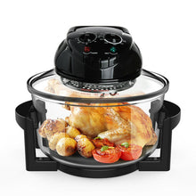 Load image into Gallery viewer, Forno Alogeno, Sinbide Forno Alogeno Fornetto a Convezione 1400W per Capienza Totale 17L, Timer 60 Minuti, Temperatura Regolabile fino a 250° con Aria Calda Ventilata e Anello di Espansione