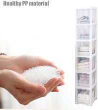 Load image into Gallery viewer, Recess Trolley Narrow Recess Cabinet with Wheels Recess Shelf Narrow Shelf Recess Filler Recess Shelf Trolley Kitchen Cabinet Drawer Box Roll Container Tool Cabinet 18 cm Wide