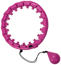 Load image into Gallery viewer, Hula Hoop, 26 Segments Fitness Ajustable Breit Hula Hoop, Hoop Spinning de Voiture Intelligente avec Massages pour