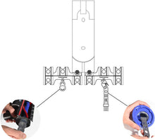 Load image into Gallery viewer, Wireless Accessory Wall Mount for Dyson V15 V11 V10 V8 V7 Vacuum Cleaner Suitable for Different Brush Nozzles or Nozzles, Without Punching/Glue