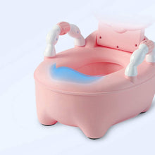 Load image into Gallery viewer, Pot bébé Pot Enfants Trainer Pot WC Siège de Toilettes Pot d’Apprentissage avec Dossier