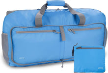 Load image into Gallery viewer, Foldable Travel Bag for Men and Women Large Travel Luggage Bag Holiday Bag with Multiple Pockets for Travel, Weekend, Holiday and Camping,
