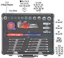 Load image into Gallery viewer, Tool Case with Screwdriver Bits, 42 Pieces, Filled, Robust and High-Quality, Ideal for the Household or Garage, GS-Tested, in Practical Plastic Case