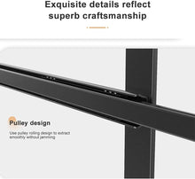 Load image into Gallery viewer, 2 Niveaux Etagere de Rangement sous Evier Rack, avec tiroir coulissant pour Cuisine, Salle de Bain, Chambre, en Acier Inoxydable