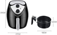 Load image into Gallery viewer, Friteuse sans Huile, Friteuse à Air Chaud Multifonction, avec Minuteur et Température Réglable, Friteuse Électrique Sans graisse