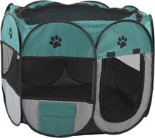 Load image into Gallery viewer, Parc pour animaux de compagnie portable, tente de parc portable pour animaux de compagnie pliante pour chien, cage de maison pour chat, parc extérieur, salle de livraison pour animaux de compagnie(S)