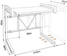Load image into Gallery viewer, Support Extensible en Métal Four à Micro-Ondes de Fourniture de Vaisselle Vaisselle de Stockage Compteur d'économiseur d'espace Organisateur Titulaire d'épice
