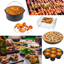 Load image into Gallery viewer, Air Fryer Accessories 8 Inch 7 Pcs For COSORI GOWISE PHILLIPS COZYNA AIRFRYER XL 3.8QT-5.8QT