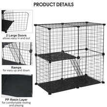 Load image into Gallery viewer, Cage Aminaux Park Enclosure Ramp for Pets 2 Levels
