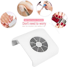 Load image into Gallery viewer, Nail/Nail Dust Vacuum Cleaner/Nail Manicure Cleaning Tool Collection Nail Art Nail Dust Collector Device for Nail Trade Show