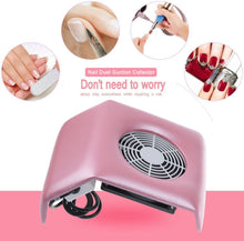 Load image into Gallery viewer, Nail/Nail Dust Vacuum Cleaner/Nail Manicure Cleaning Tool Collection Nail Art Nail Dust Collector Device for Nail Trade Show