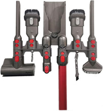Load image into Gallery viewer, Wireless Accessory Wall Mount for Dyson V15 V11 V10 V8 V7 Vacuum Cleaner Suitable for Different Brush Nozzles or Nozzles, Without Punching/Glue