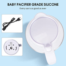 Load image into Gallery viewer, Electric Kettle Foldable Silicone 600ml Retractable Portable Adjustable Temperature for Travel