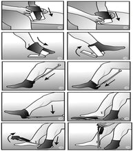 Load image into Gallery viewer, Enfile Bas et chaussettes Aide à mettre Chaussettes on off Sock Slider Kit Chaussette Slider Pas de flexion Stretching Blessures sans se Pencher Sock Helper Slider Enfiler