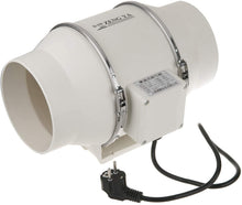 Load image into Gallery viewer, Silenziosa ventola di aspirazione in linea per condotti 100 mm/150 mm,Bianco