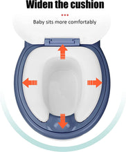 Load image into Gallery viewer, Potty for Kids, Mini Toilet for Children, Toilet Seat with Removable Tray, Non-slip Baby Toilet with Comfortable Cushion