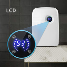 Load image into Gallery viewer, Portable Electric Dehumidifier, 2.5L Silent Dehumidification, Dehumidifier with Remote Control and Removable Tank, for Home Office