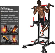 Load image into Gallery viewer, Multifunctional Muscle Tower Height,Adjustable Vertical Multifunctional Muscle Strength Training Building Pull Up The Home Machine