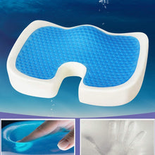 Load image into Gallery viewer, Coussin de Siège Orthopédique Coussin en Mousse à Forme de Mémoire Parfait pour soulage la Douleur de Dos, de sciatique et de Coccyx pour Les Voyages, la Voiture, Le Bureau