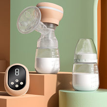 Load image into Gallery viewer, Electric Breast Pump with Bottle, Painless Breastfeeding, LED Screen, Rechargeable, BPA-Free, 3 Modes with 9 Speeds Each, Memory Function, Portable