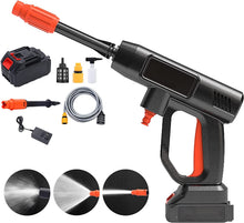 Load image into Gallery viewer, Battery Pressure Washer, 24 V Max 60 Bar Pressure Washer Mobile with Accessories, Pressure Washer with Battery for Watering