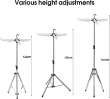 Load image into Gallery viewer, Clothes Airer for Shirts, Foldable Clothes Airer, Space-Saving, Folding Clothes Rack, Ironing Clothes Airer