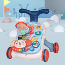 Load image into Gallery viewer, Baby Girl Walker, Detachable Baby Walking Trotor, Adjustable Speed, Music and Table Awakening Activity, Scalable 3 in 1 Baby Walking Trolley, from 6 Months Boy and Girl